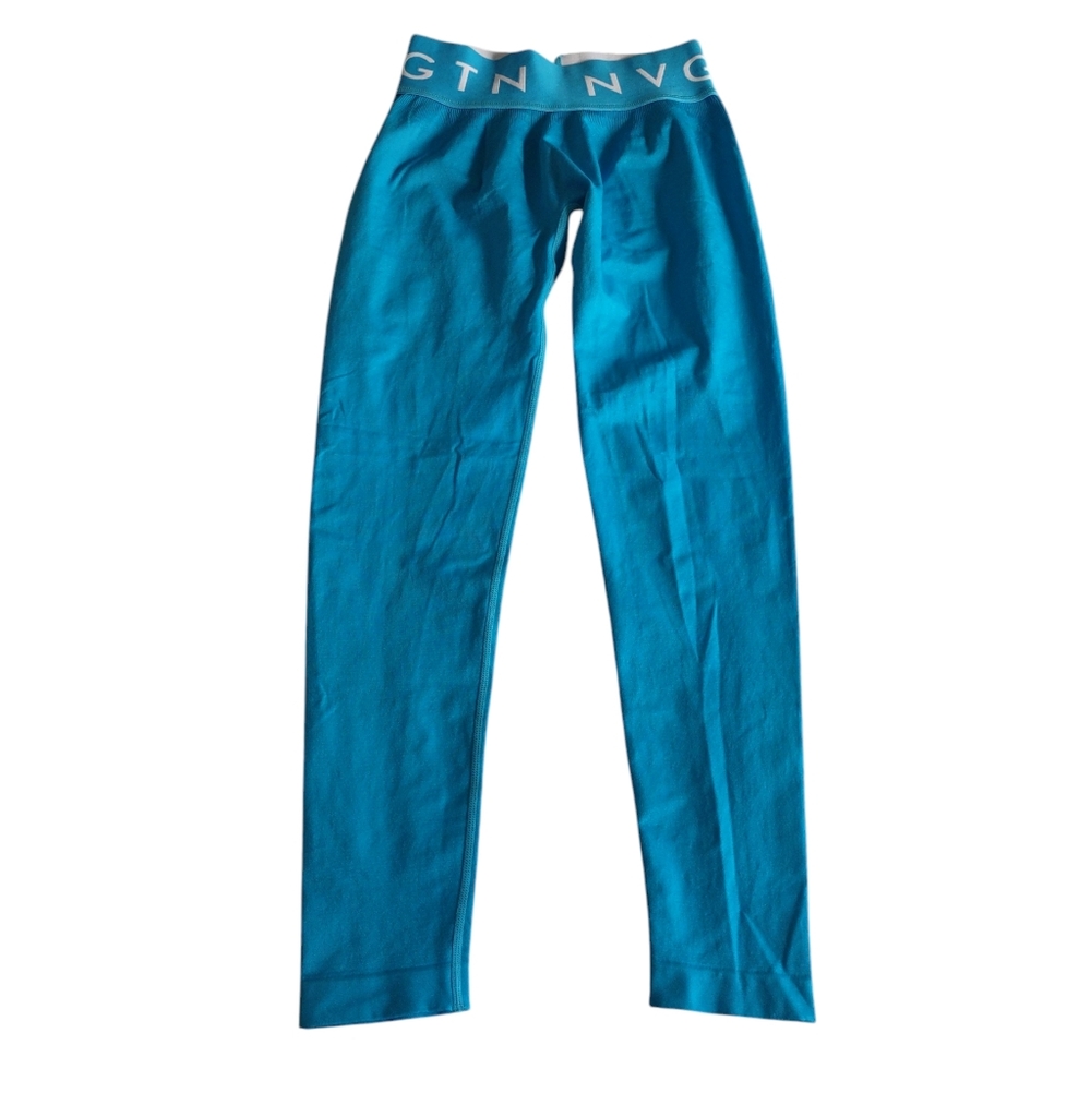 NVGTN Womens Leggings Size Medium Blue Athletic